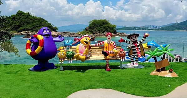 McDonald's Village - Burger Lamps, Museum and Village Flagship